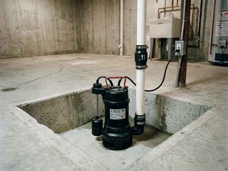 Sump Pump Installation Plumber in College Station, TX